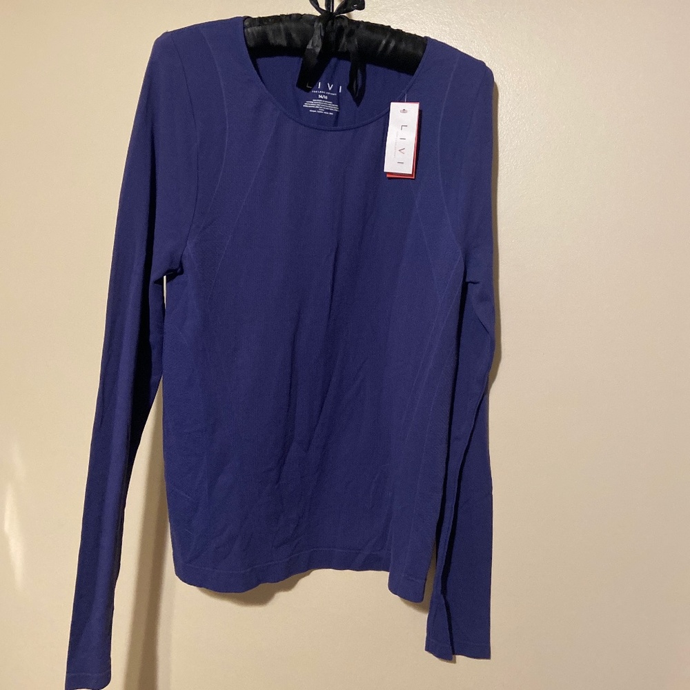Blue LIVI long sleeve activewear